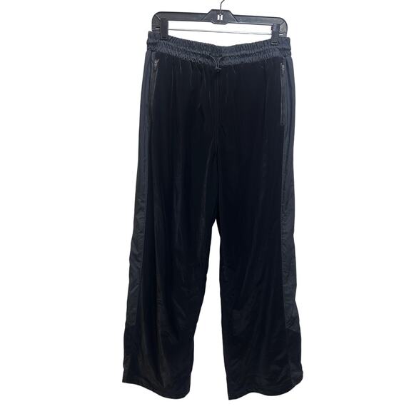 FP Movement Black Morning To Midnight Pants M Zippered Pants Velvety Pull On - Picture 1 of 9